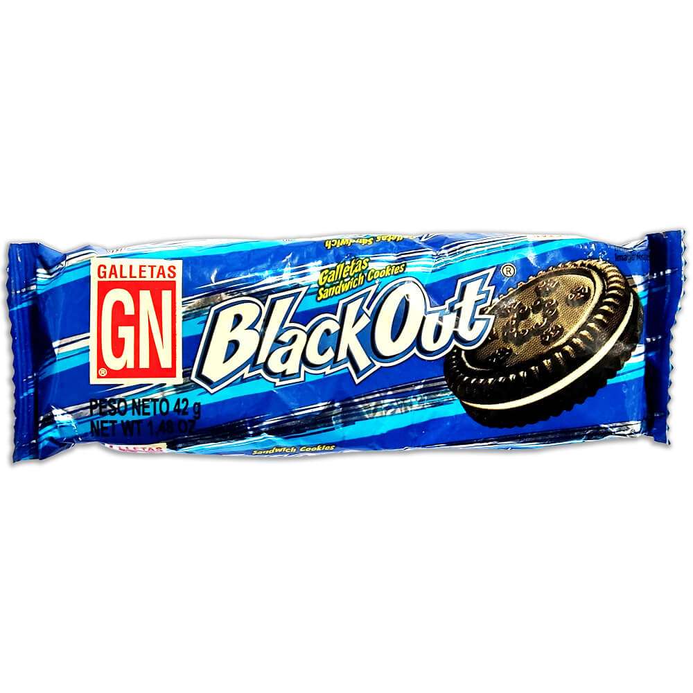 Galletas GN BLACKOUT - Deliciosa y Irresistible Combinación de Cacao Intenso